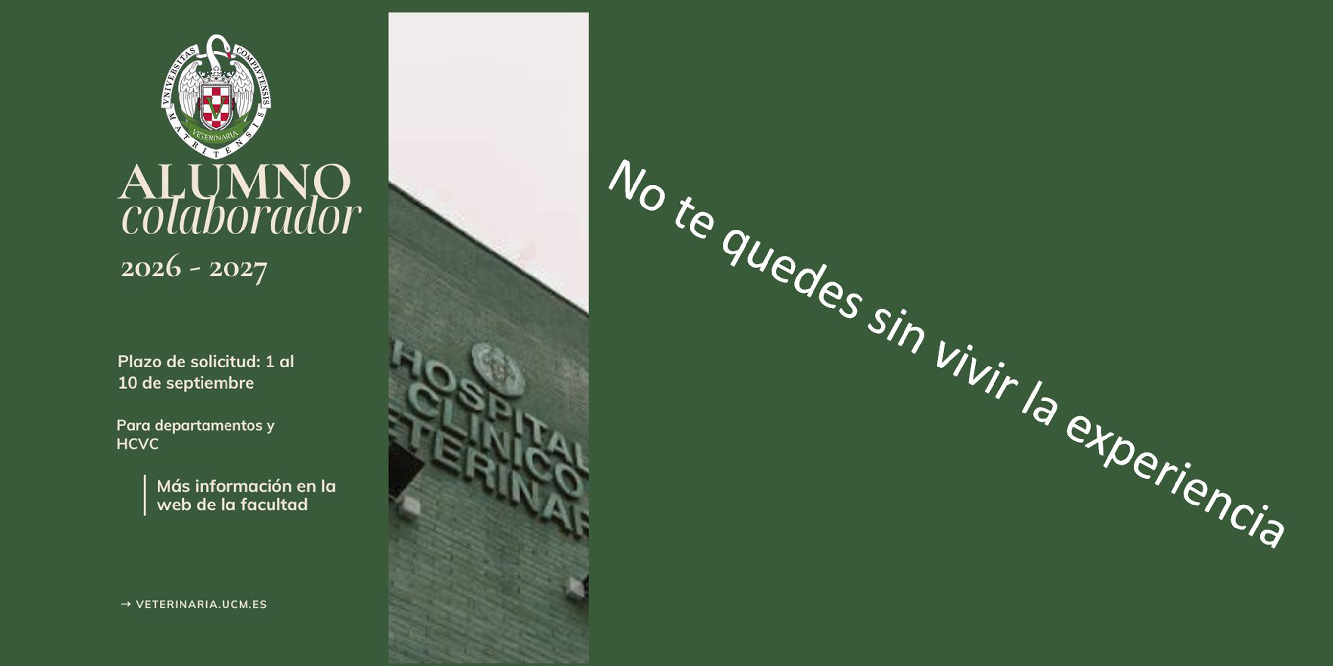 Alumnos Colaboradores Departamento y Secciones Departamentales. Alumnos Colaboradores de Hospital
